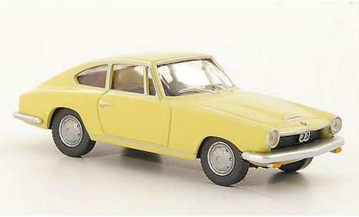 Bmw 1600 GT 1/87 Wiking Coupe beige modellautos