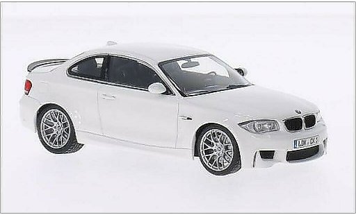 Bmw 1M coupe 1/43 Minichamps M (E82) weiss 2011 modellautos