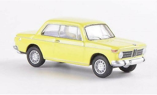Bmw 2002 berline 1/87 Bub Limousine gelb modellautos