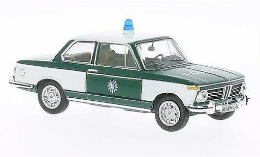 Bmw 2002 tii 1/43 IXO Polizei 1972 modellautos