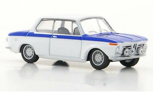 Bmw 2002 berline 1/87 Bub Classic weiss/blau modellautos