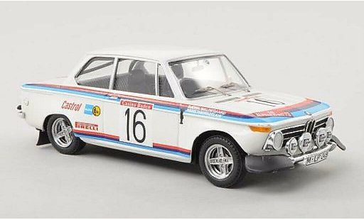 Bmw 2002 ti 1/43 Trofeu No.16 Alpen Rally osterreich 1973 /H.Thorszelius modellautos
