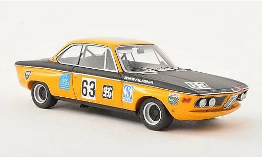 Bmw 2800 CS 1/43 Spark E9 No.63 Alpina 300km Nurburgring 1970 modellautos