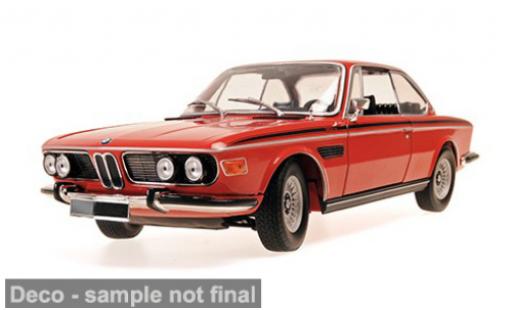Modellautos Bmw 3.0 CSI (E9) rot 1972 1/18 Minichamps