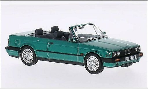 Bmw 318 cabriolet 1/43 Vanguards E30 i (E30) Cabrio mettalic gr&Atilde;&frac14;n RHD modellautos