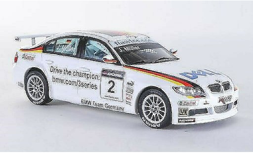Bmw 320 WTCC 1/43 Spark Si No.2 Muller 2007 modellautos