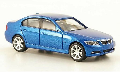 Bmw 335 berline 1/87 Herpa E90 Limousine (E90) blau 2005 modellautos