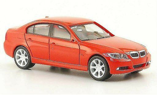 Bmw 330 berline 1/87 Herpa E90 Limousine (E90) rot 2005 modellautos