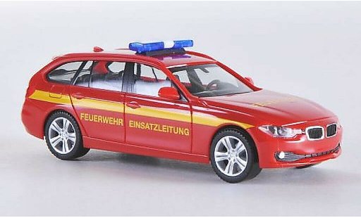 Bmw 330 Touring 1/87 Herpa F31 Feuerwehr Einsatzleitung 2012 modellautos