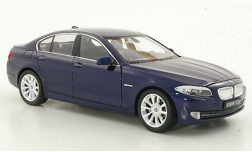 Bmw 535 berline 1/24 Welly i (F10) blau modellautos