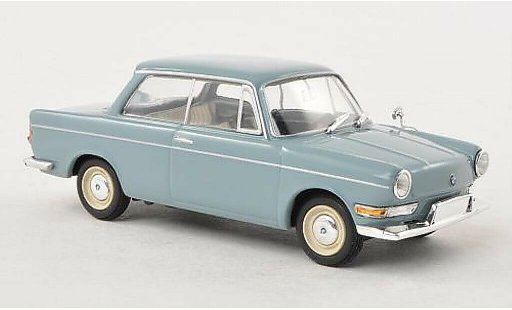 Bmw 700 ls 1/43 Minichamps blau-grau 1960 modellautos