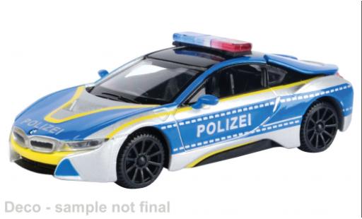 Bmw i8 1/43 Motormax 2018 Polizei 1:43 modellautos