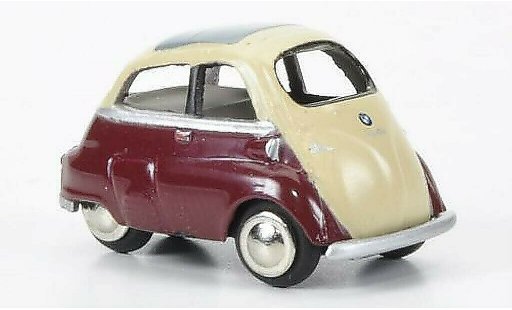 Bmw Isetta Export 1/87 Bub rot/beige modellautos