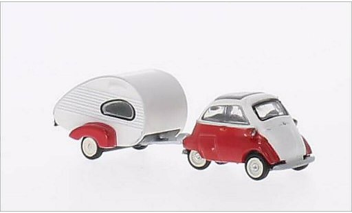 Bmw Isetta Export 1/87 Schuco rot/weiss modellautos