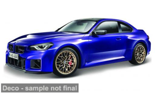 Bmw M2 1/43 Burago CS blau 2026 1:43 Bburago modellautos