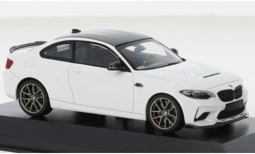 Bmw M2 1/43 Minichamps CS weiss 2020 1:43 modellautos