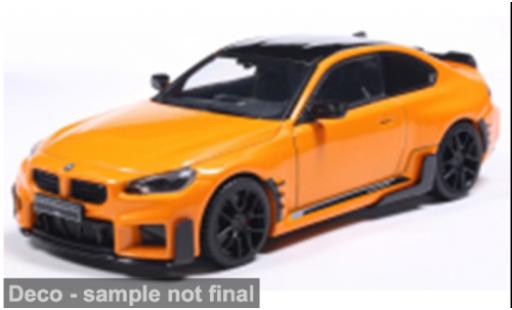 Bmw M2 1/43 Solido (G87) orange/schwarz 2024 1:43 modellautos