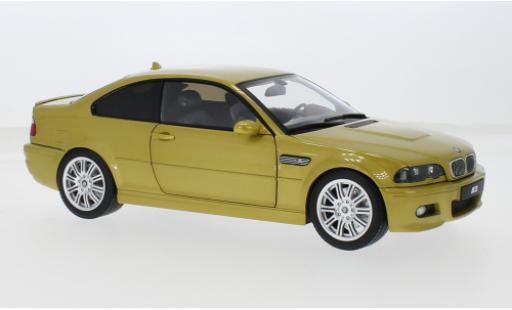 Bmw M3 1/18 Norev CSL E46 gold 1:18 modellautos