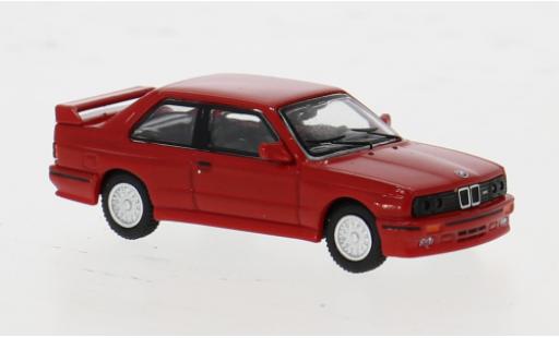 Bmw M3 1/87 Minichamps (E30) rot 1:87 modellautos