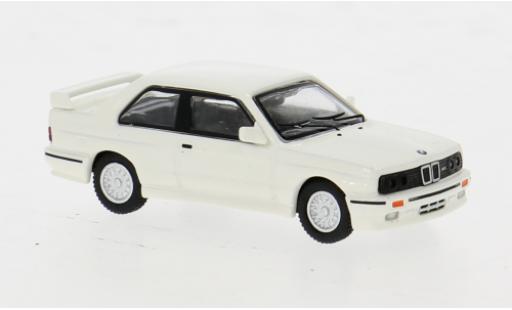 Bmw M3 1/87 Minichamps (E30) weiss 1986 1:87 modellautos