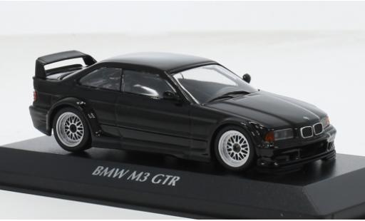 Bmw M3 1/43 Maxichamps (E36) GTR schwarz 1:43 modellautos