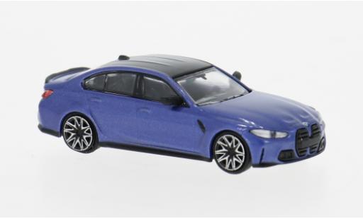 Bmw M3 1/87 Minichamps (G80) blau 2020 1:87 modellautos