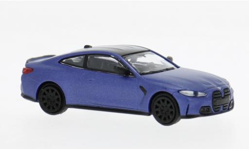 Bmw M4 1/87 Minichamps (G82) blau 2020 1:87 modellautos