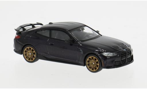 Modellautos Bmw M4 (G82) violett 2021 1/64 Mini GT