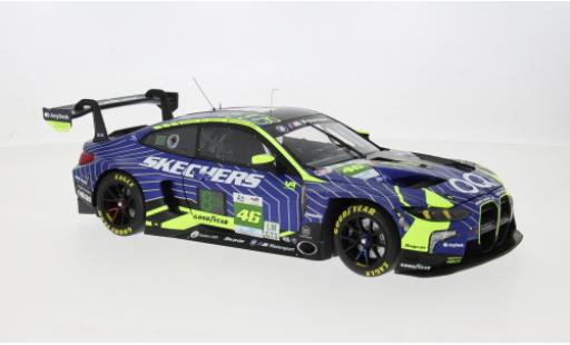 Modellautos Bmw M4 GT3 EVO 24h Le Mans 2025 Team WRT #46 V.Rossi/A.Al Harthy 1/18 Minichamps