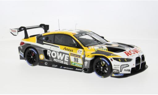 Modellautos Bmw M4 gt3 EVO 24h N&Atilde;&frac14;rburgring 2025 Team Rowe Racing #98 J.Krohn/R.Marciello 1/18 Minichamps