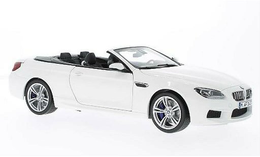 Bmw M6 Cabriolet 1/18 Paragon F12 M weiss modellautos