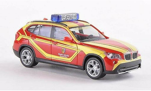 Bmw X1 pompiers 1/87 Herpa FW Leipzig modellautos