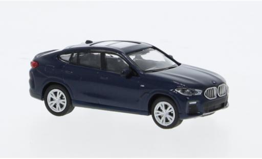 Modellautos Bmw X6 1/87 Minichamps blau 1:87 Bmw X6 1/87 Minichamps blau 1:87 modellautos