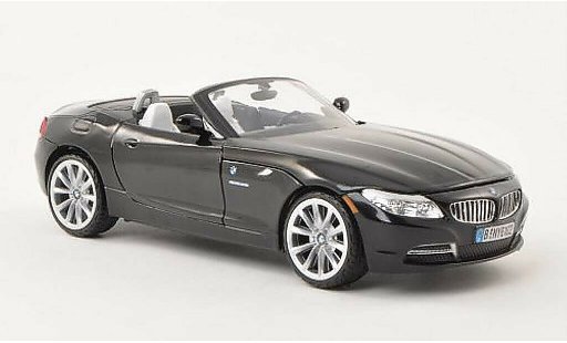 Bmw Z4 roadster 1/24 Motormax E89 schwarz 2010 modellautos