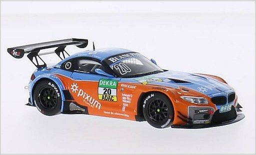 Bmw Z4 GT3 1/43 Minichamps E89 No.20 Team Schubert Pixum ADAC GT Masters 2014 /J.Klingmann modellautos