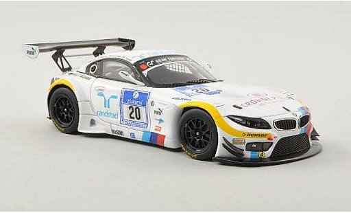 Bmw Z4 GT3 1/43 Minichamps E89 No.20Team Schubert 24h ADAC Nurburgring 2012 /D.Adorf modellautos
