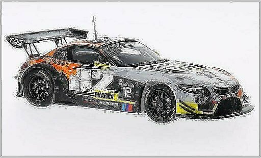 Bmw Z4 course 1/43 Spark E89 No.12 TDS Racing 24h Spa 2014 /P.Thiriet modellautos