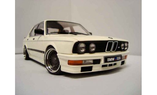 Bmw 535 tuning 1/18 Autoart M i 1985 jantes bbs modellautos