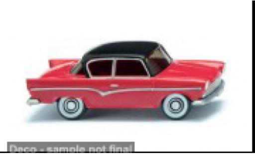 Borgward Arabella 1/87 Wiking rot/schwarz 1959 1:87 modellautos