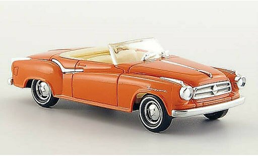 Borgward Isabella cabriolet 1/87 Busch Cabrio lachsfarben 1958 modellautos