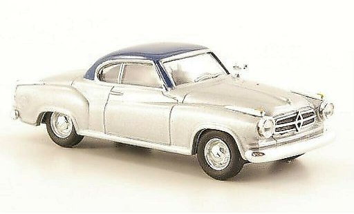 Borgward Isabella coupe 1/87 Herpa grau/blau modellautos