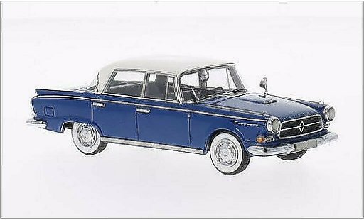 Borgward P100 berline 1/43 Neo blau/weiss 1960 modellautos