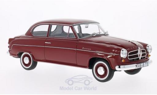 Modellautos Borgward Isabella 1/18 BoS Models Limousine rot 1955 Borgward Isabella 1/18 BoS Models Limousine rot 1955 modellautos