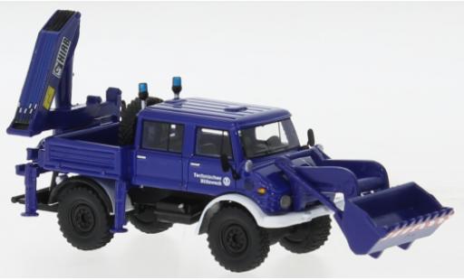 Modellautos Mercedes Unimog 1/87 BoS Models U416 DoKa THW 1977 Mercedes Unimog 1/87 BoS Models U416 DoKa THW 1977 modellautos