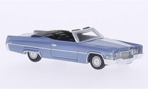 Modellautos Cadillac Deville 1/87 BoS Models DeVille Cabrio mettalic blau 1970 Cadillac Deville 1/87 BoS Models DeVille Cabrio mettalic blau 1970 modellautos