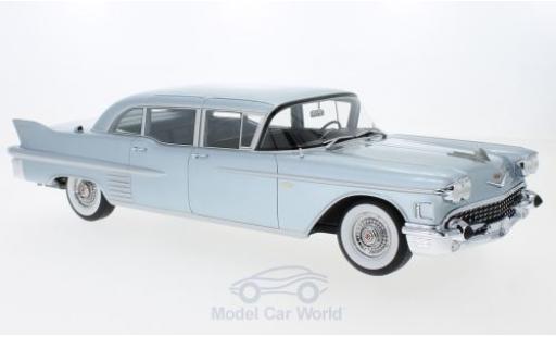 Modellautos Cadillac Fleetwood 1/18 BoS Models 75 Limousine mettalic blau 1958 Cadillac Fleetwood 1/18 BoS Models 75 Limousine mettalic blau 1958 modellautos