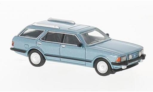 Modellautos Ford Granada 1/87 BoS Models MK II Turnier mettalic blau 1982 Ford Granada 1/87 BoS Models MK II Turnier mettalic blau 1982 modellautos