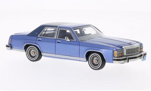Modellautos Ford LTD 1/43 BoS Models Crown Victoria mettalic blau/matt-blau 1987 limitée edition Ford LTD 1/43 BoS Models Crown Victoria mettalic blau/matt-blau 1987 limitée edition modellautos