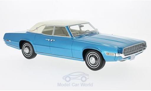Modellautos Ford Thunderbird 1/18 BoS Models Landau mettalic blau/weiss 1968 Ford Thunderbird 1/18 BoS Models Landau mettalic blau/weiss 1968 modellautos