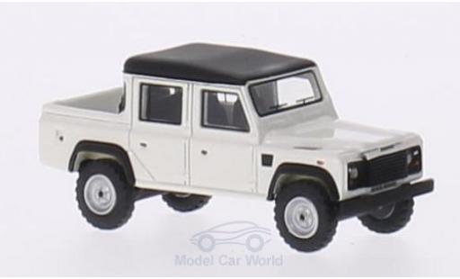 Modellautos Land Rover Defender 1/87 BoS Models 110 Double Cab Pickup weiss/matt-schwarz RHD 1990 Land Rover Defender 1/87 BoS Models 110 Double Cab Pickup weiss/matt-schwarz RHD 1990 modellautos